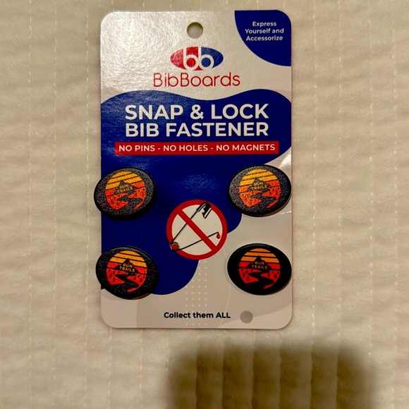 BibBoards Run Trails snap and lock bub fastener set - Picture 1 of 2